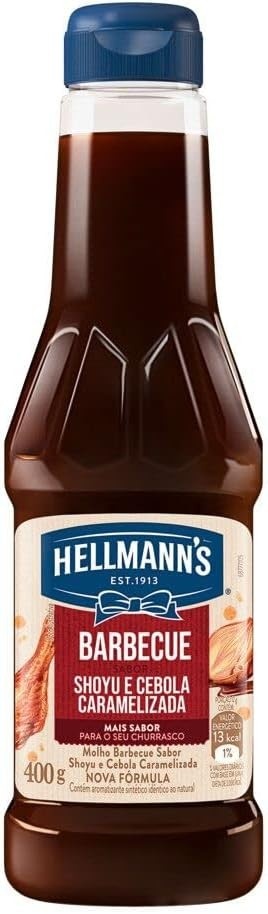 Hellmann´s Molho Barbecue Shoyu E Cebola Caramelizada Frasco 400G