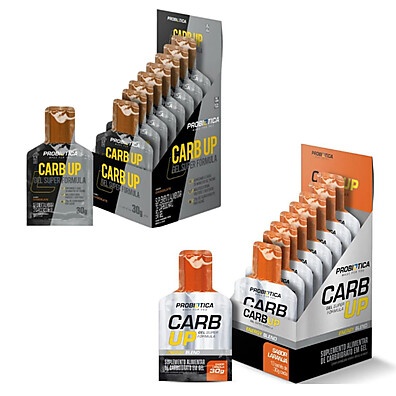 Carb Up Gel Probiótica: Energia Rápida para Atletas