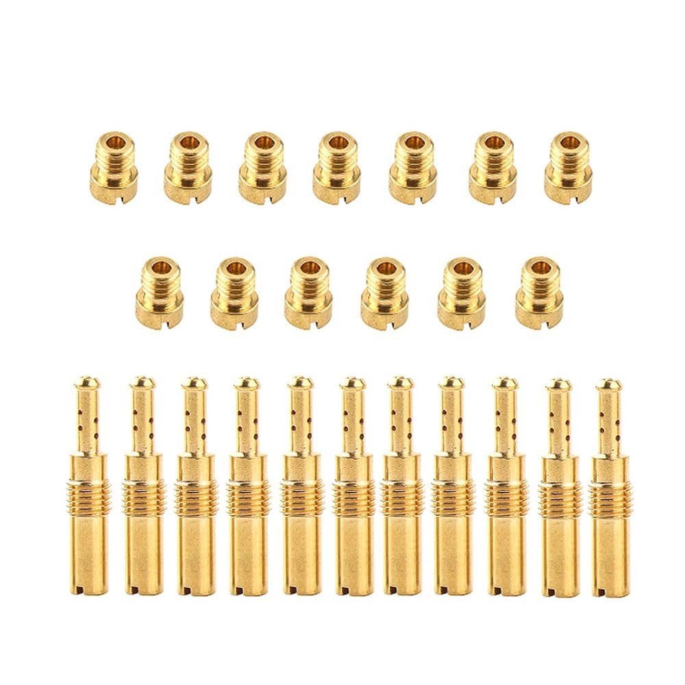 Kit 24 Jatos de Carburador para PWK, Nibbi, Keihin FCR-MX, GY6 e Mais - Desempenho Otimizado