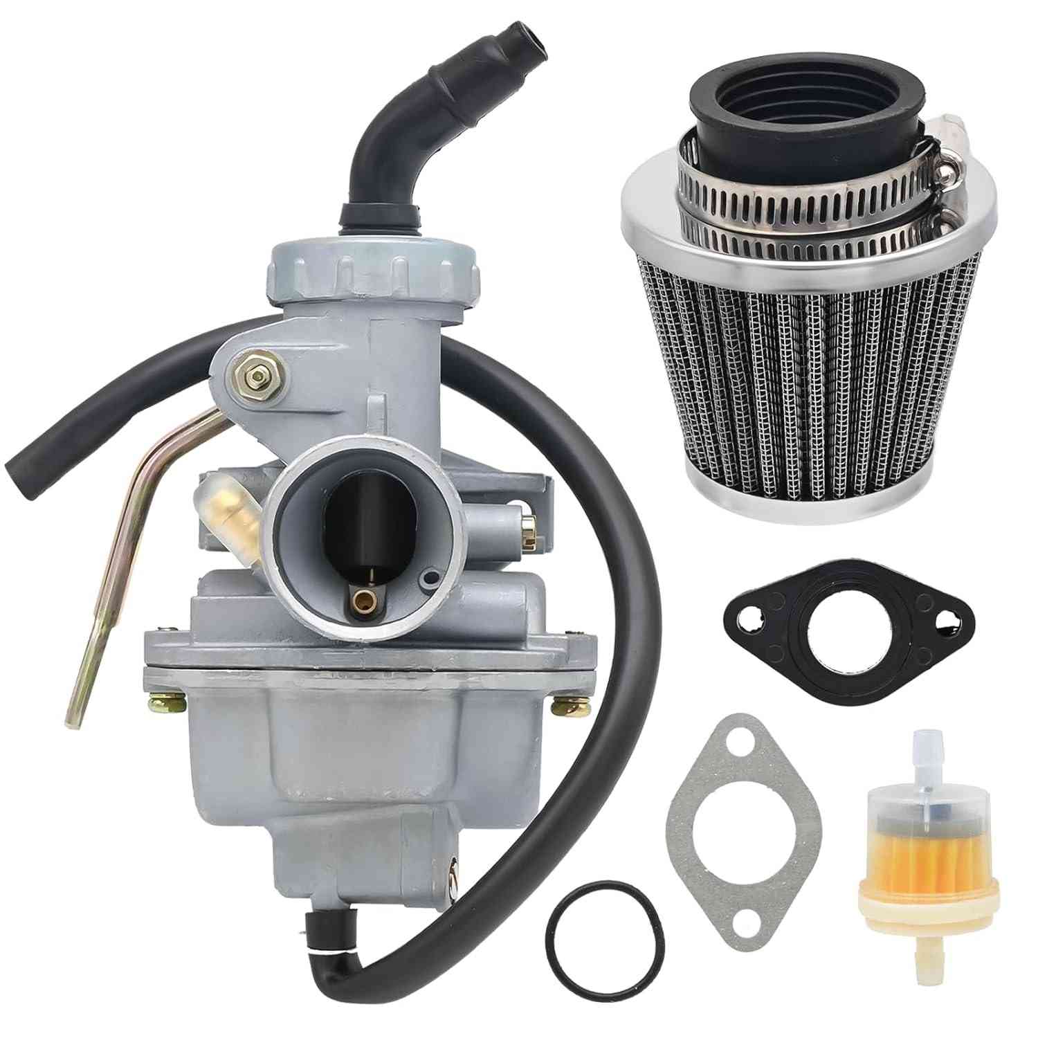 Carburador Completo com Filtro para Honda CRF 80F e Pit Bikes Chinesas 50cc-125cc