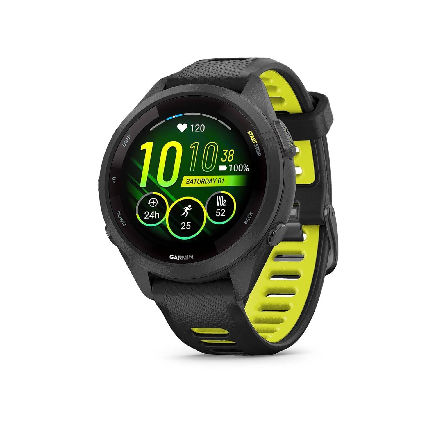 Garmin Forerunner 265s Music Preto: Seu Treino Inteligente com GPS e Monitor Cardíaco