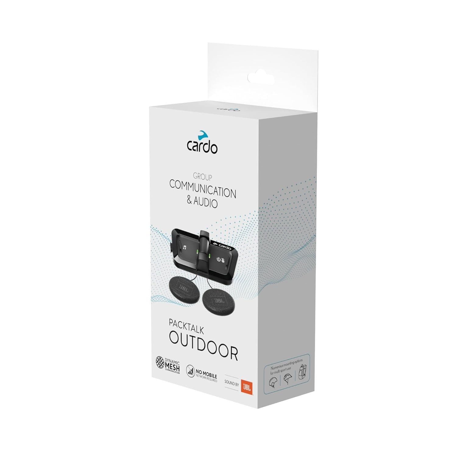Cardo PACKTALK Outdoor: Comunicação Imbatível para Esportes de Aventura | Esqui, Snowboard, Ciclismo