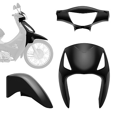 Carenagem Biz 125: Kit Completo Pro Tork (2006-2010)