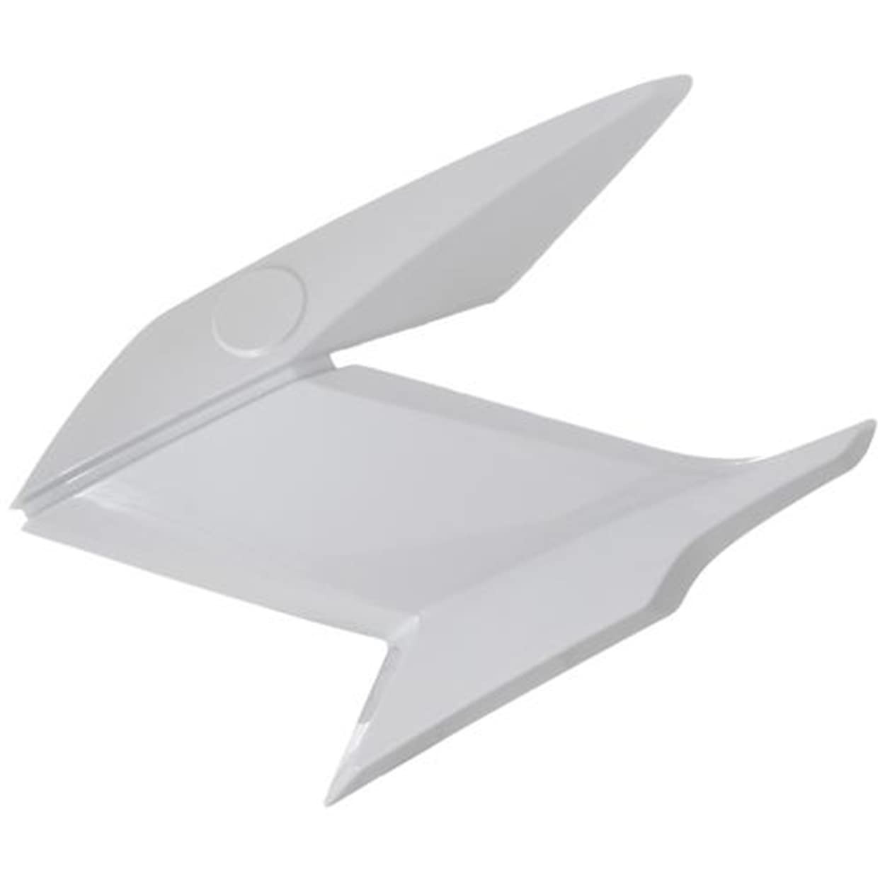 Carenagem Lateral Tanque Fazer 150 (Par) 2014 - Branco: Estilo e Proteção Perfeita!