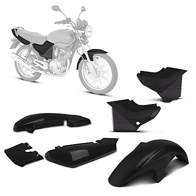 Carenagem YBR 125 Pro Tork: Renove sua Moto!