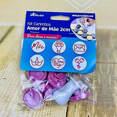 Carimbos Amor de Mãe: Decore Seus Doces!