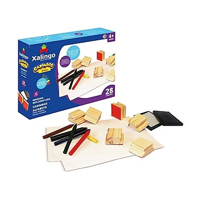 Carimbos Educativos Alfabeto Xalingo – Aprender Brincando