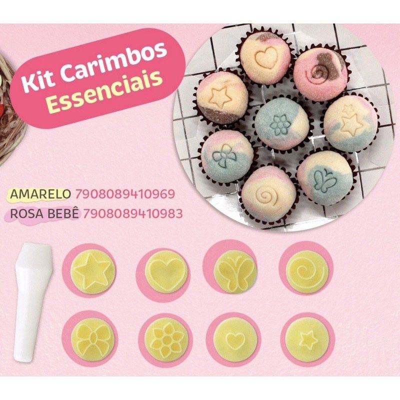 Carimbos Essenciais Blue Star: Decore Brigadeiros!