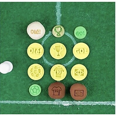 Carimbos Futebol Copa: Decore Doces!