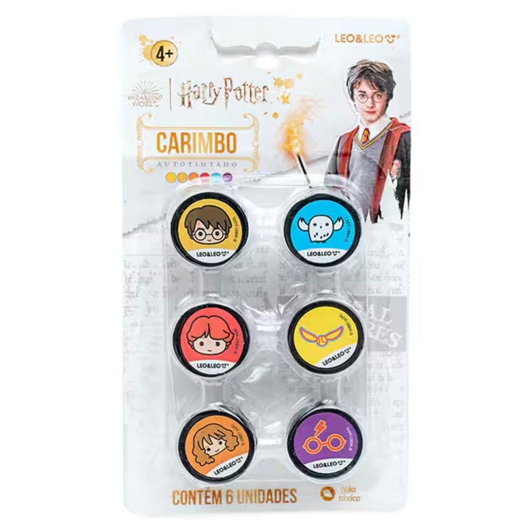 Carimbos Harry Potter: Magia em Cada Marcação!