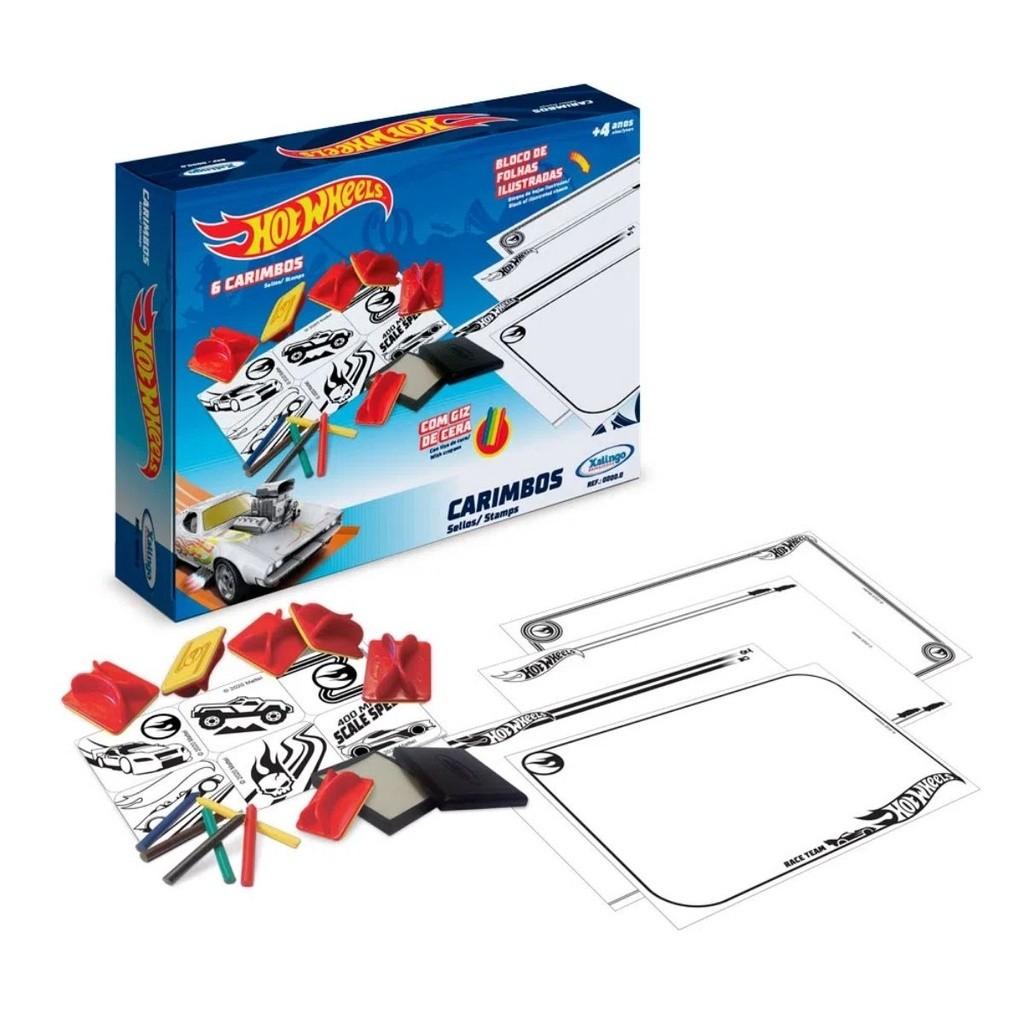 Carimbos Hot Wheels Xalingo: Diversão e Criatividade!