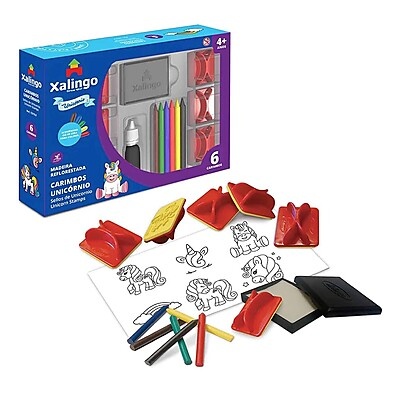 Carimbos Unicórnio Xalingo: Diversão Criativa!