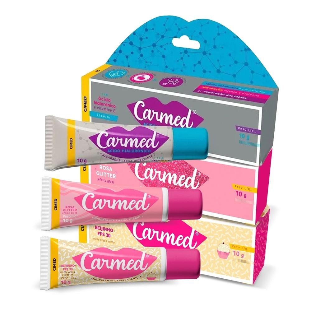 Carmed BFF: Hidratação Labial + Brilho & Sabor!