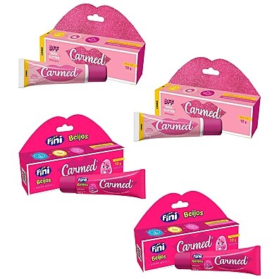 Carmed Kit Gloss: Hidratação e Brilho para Seus Lábios!
