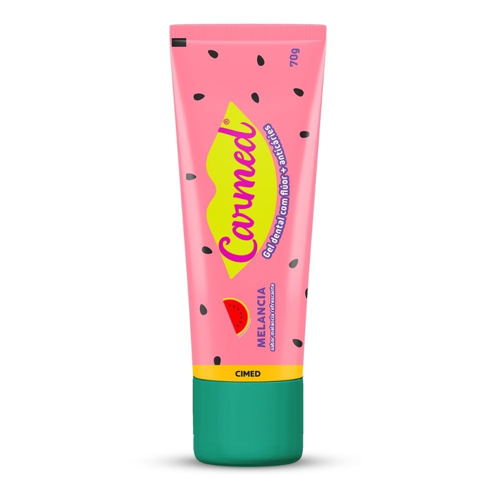 Carmed Melancia: Sorriso Protegido e Sabor Irresistível!