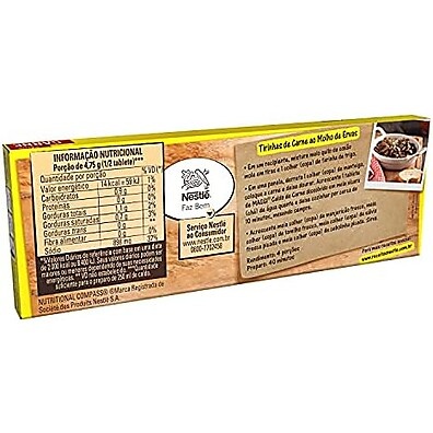 Maggi Caldo Carne: Sabor Intenso em Tabletes 152g