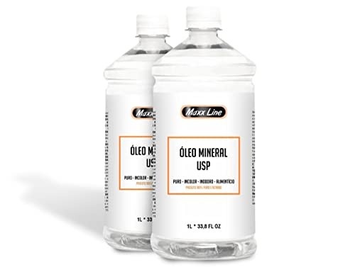 Óleo Mineral Usp Puro Hidratar Madeira Tabua Carne 2 Litros