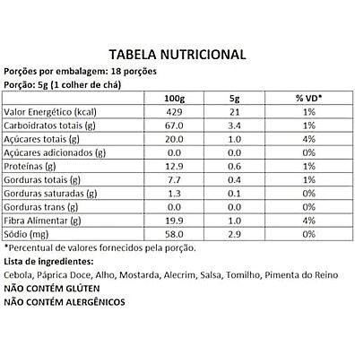 BR Spices Fit: Tempero Essencial para Carnes 90g
