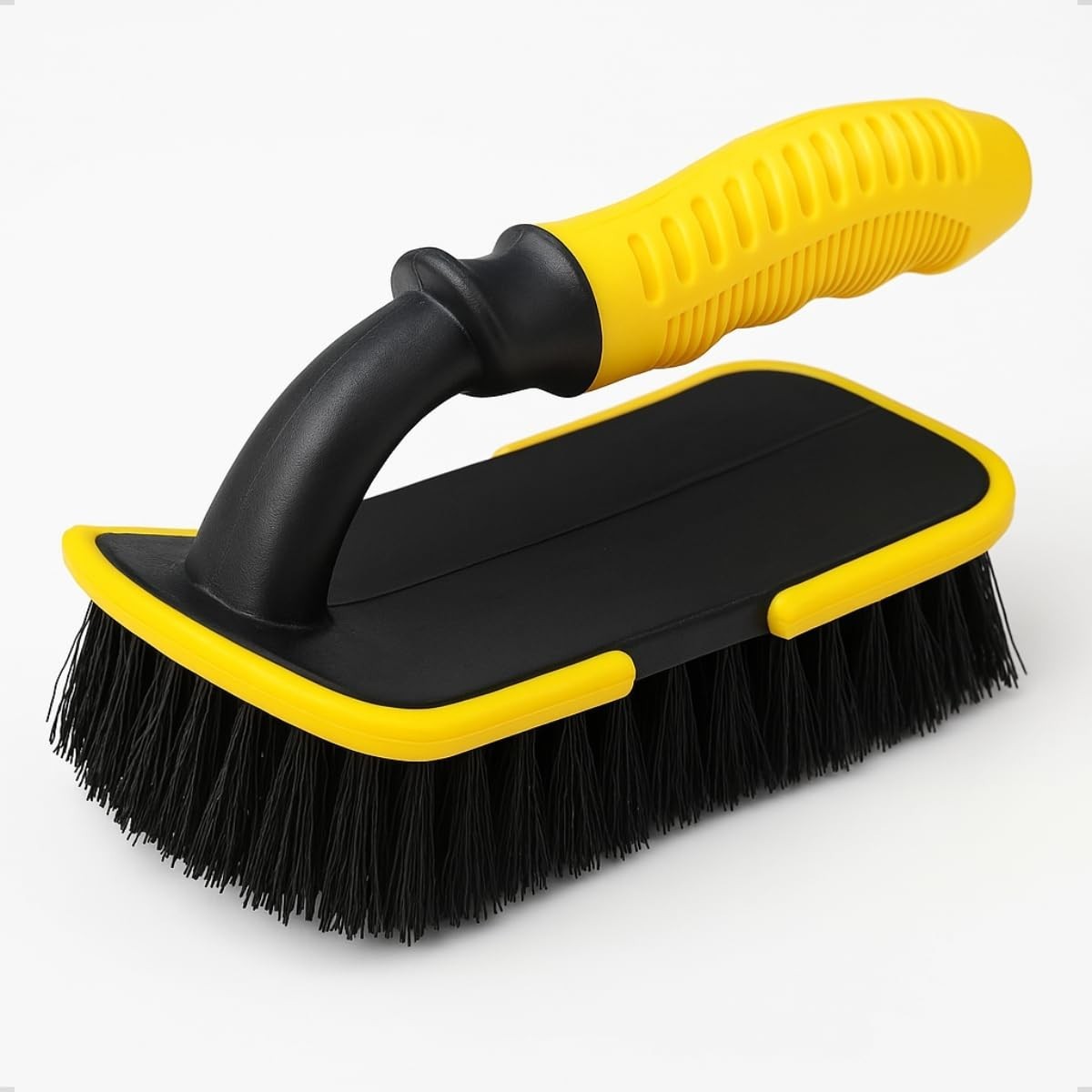 Escova Profissional para Limpeza de Tapetes e Carpetes com Cerdas Resistentes