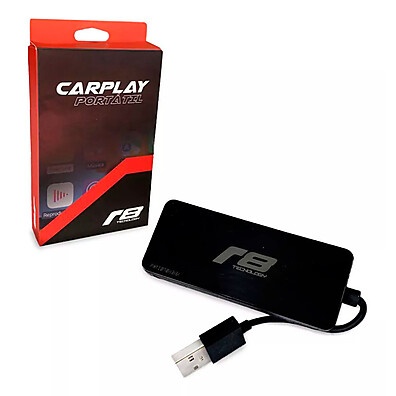 CarPlay Portátil R8: Transforme sua Central Multimídia!