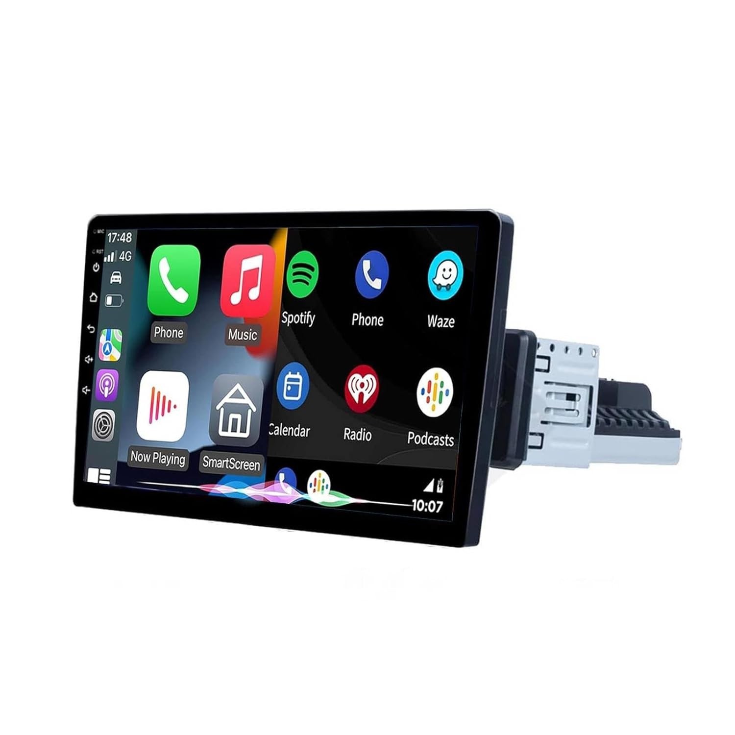 Central Multimídia FINYQBET 10" com CarPlay/Android Auto Sem Fio e Câmera de Ré HD