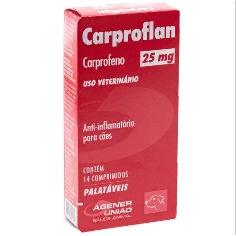 Carproflan 25mg: Alívio da Dor para Cães