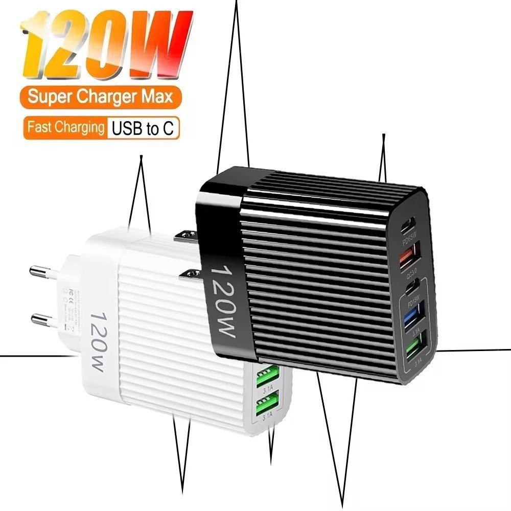 Carregador 120W USB-C: Turbo para iPhone 15!