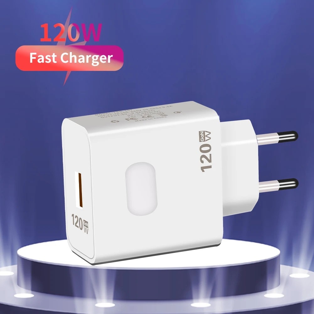 Carregador 120W USB-C: Turbo para seu Celular!