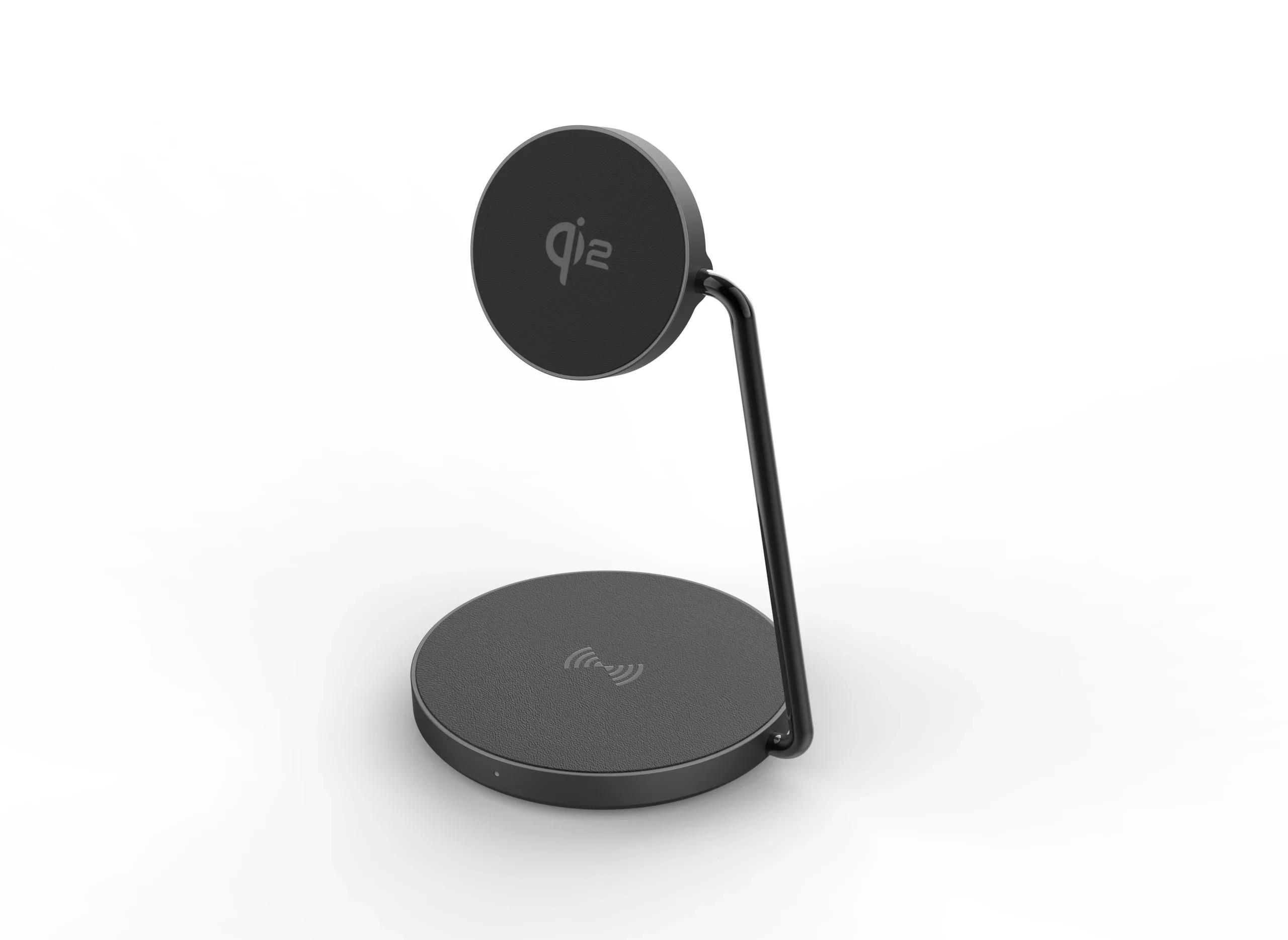 Carregador 2 em 1: Wireless + Suporte para iPhone