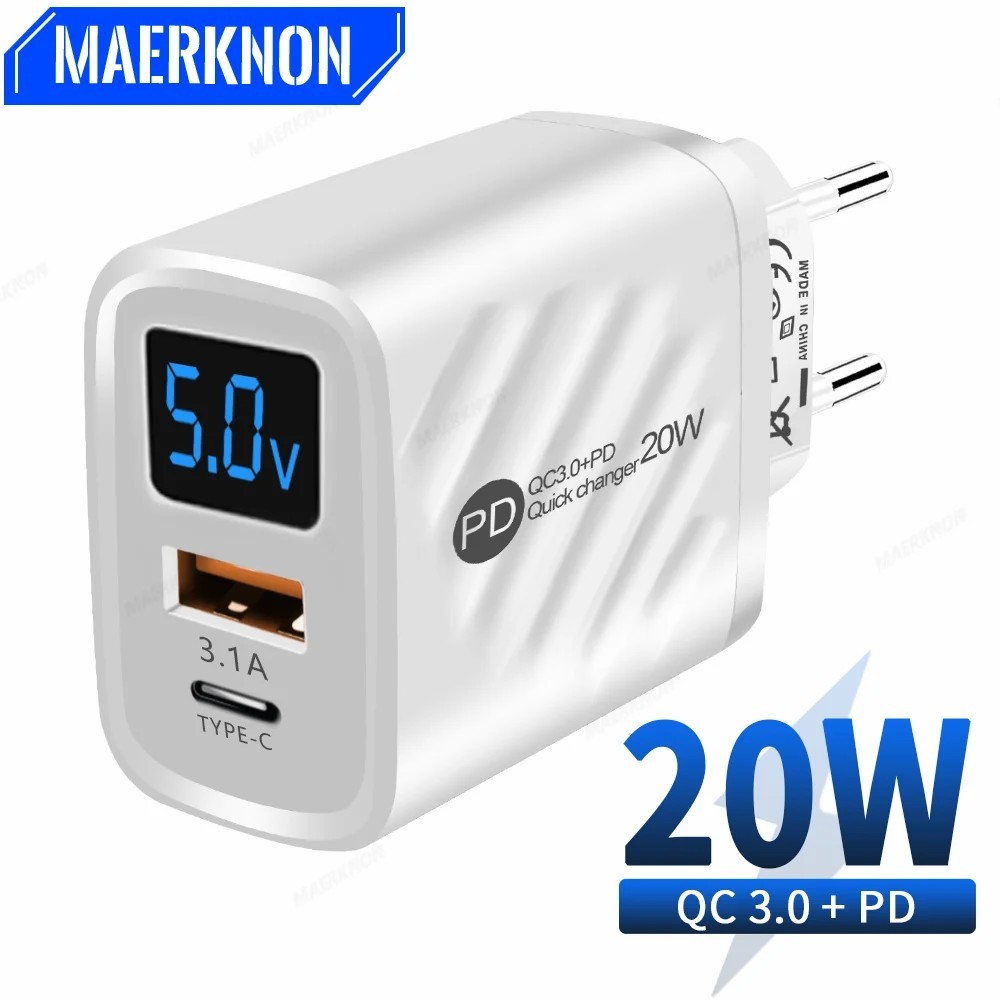 Carregador 20W Turbo: iPhone, Samsung e Mais!