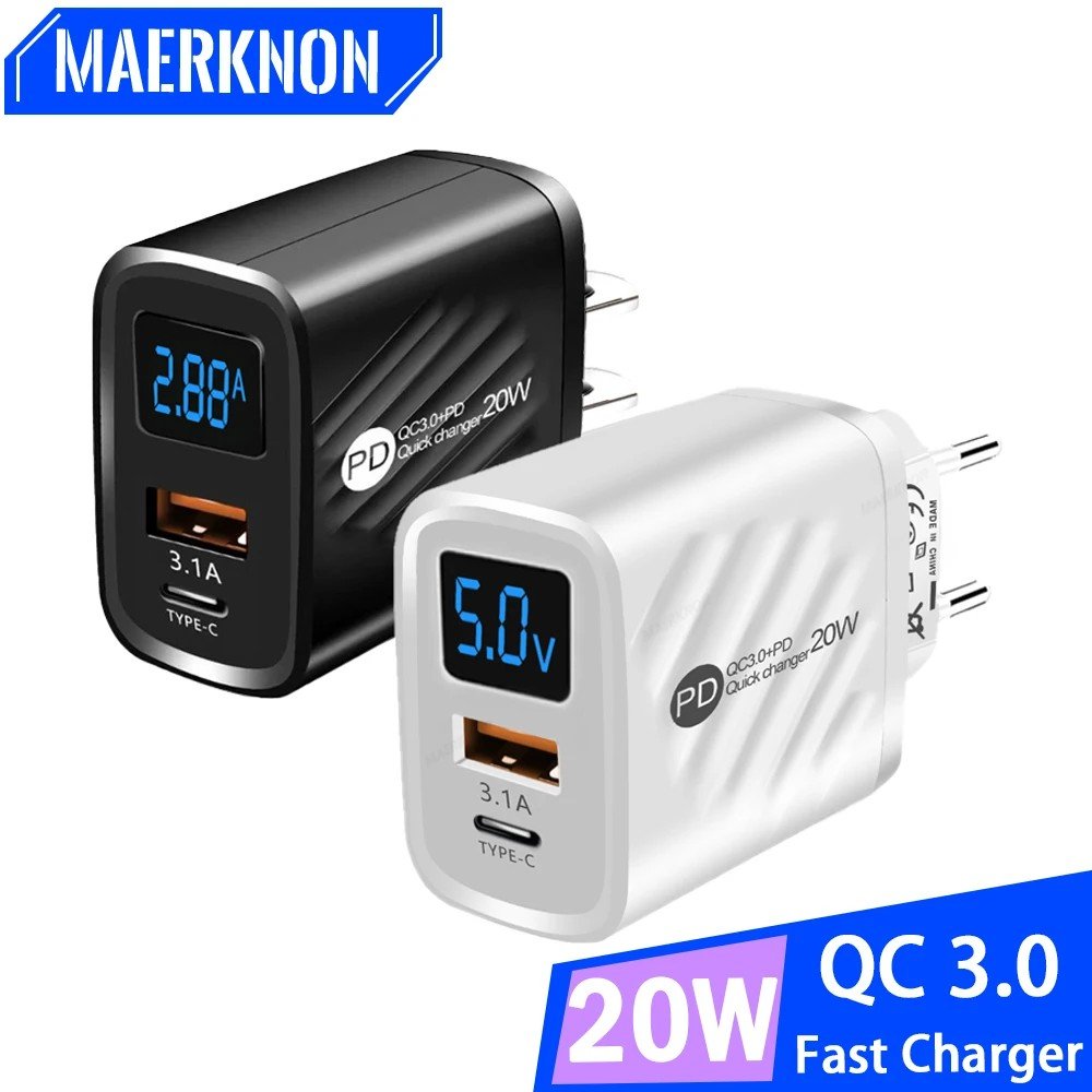 Carregador 20W USB-C: Power Delivery Rápido!