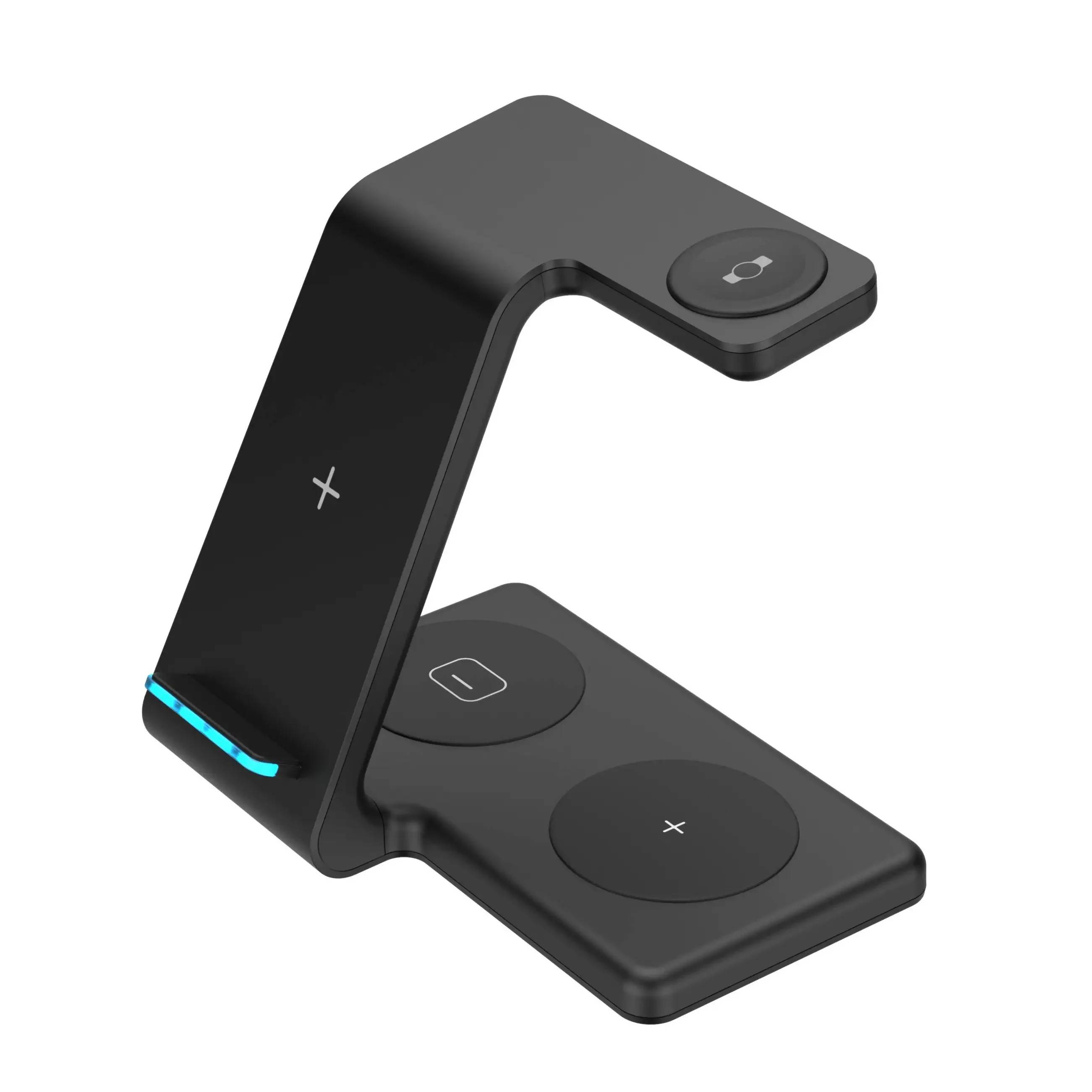 Carregador 4 em 1: Celular, Smartwatch e Fones