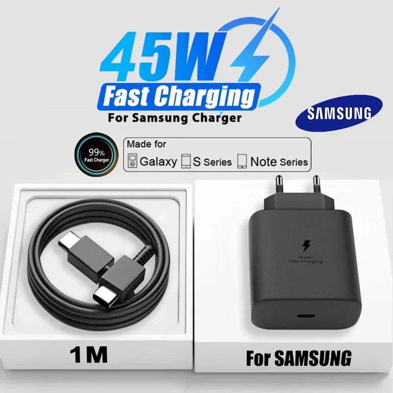 Carregador 45W Turbo para Samsung Galaxy