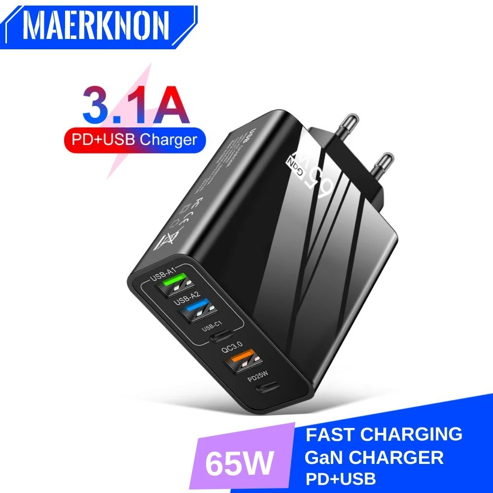 Carregador 65W Turbo: iPhone, Xiaomi e Mais!