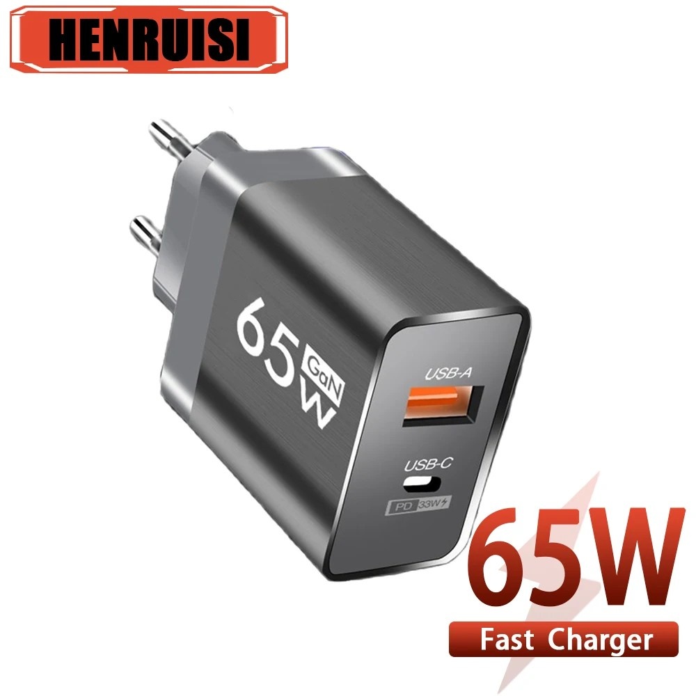 Carregador 65W USB-C: Turbo para seu Celular!