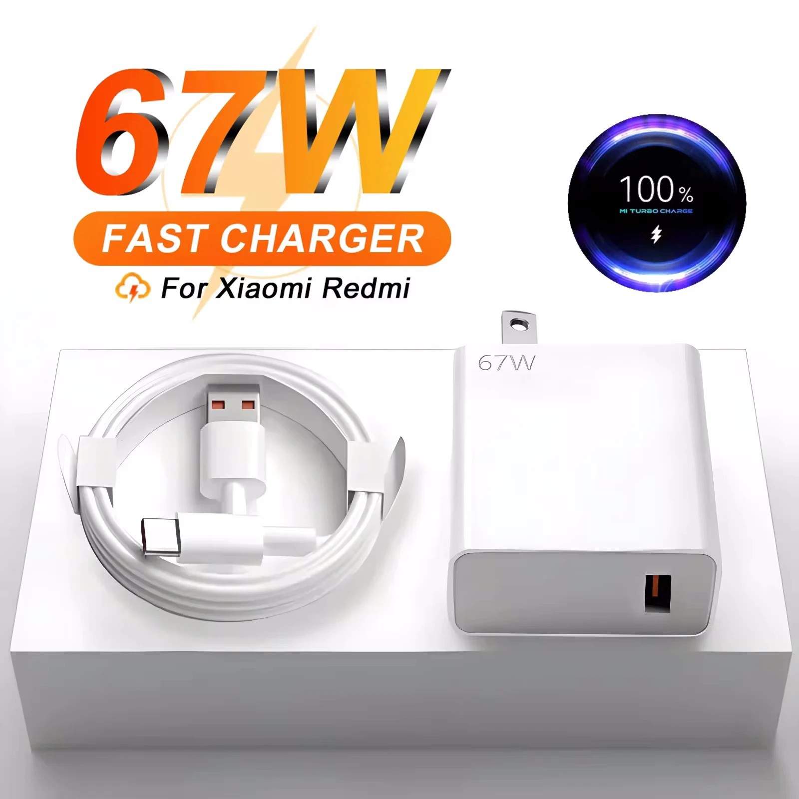 Carregador 67W GaN: Turbo para Xiaomi e Mais!