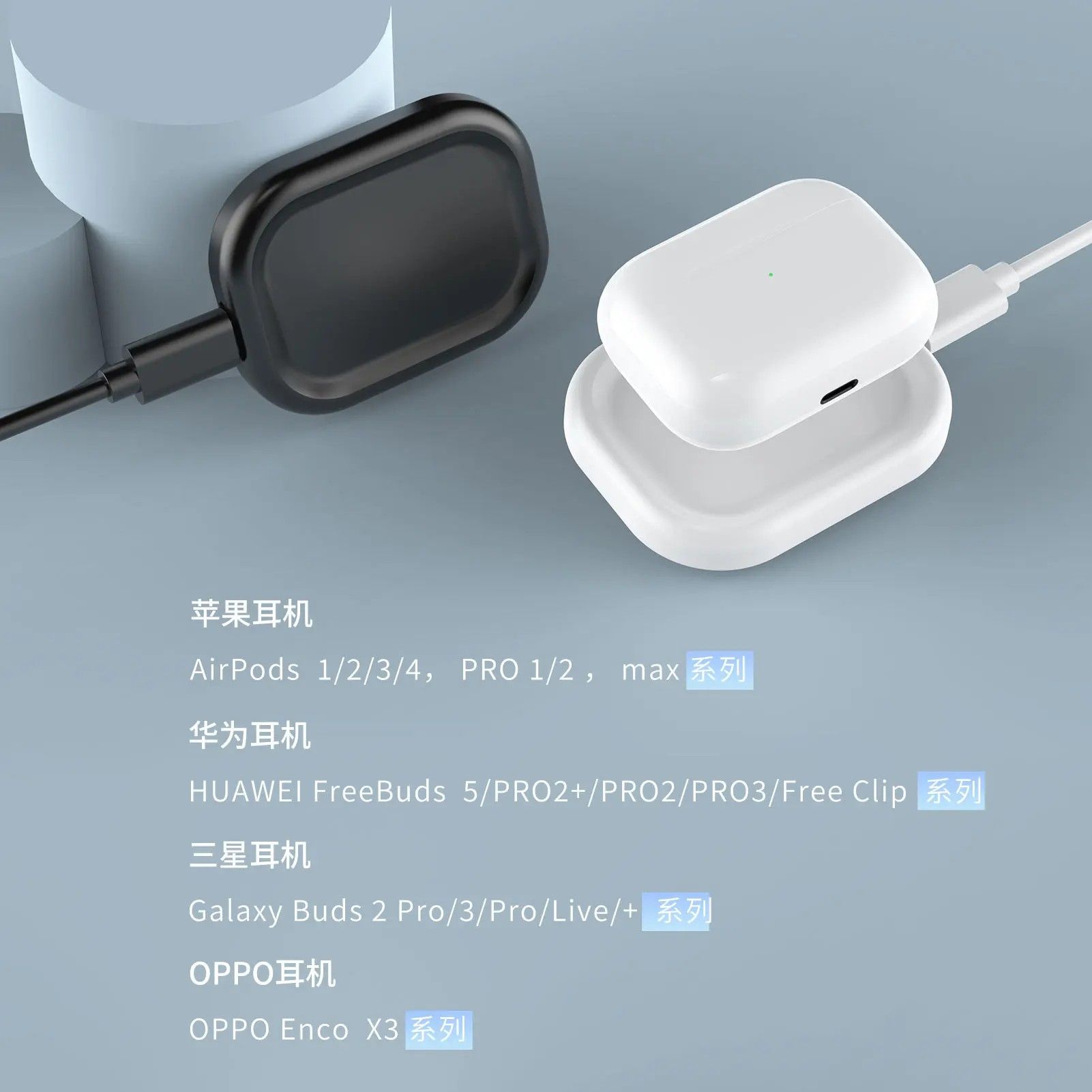 Carregador AirPods: Wireless, Rápido e Portátil