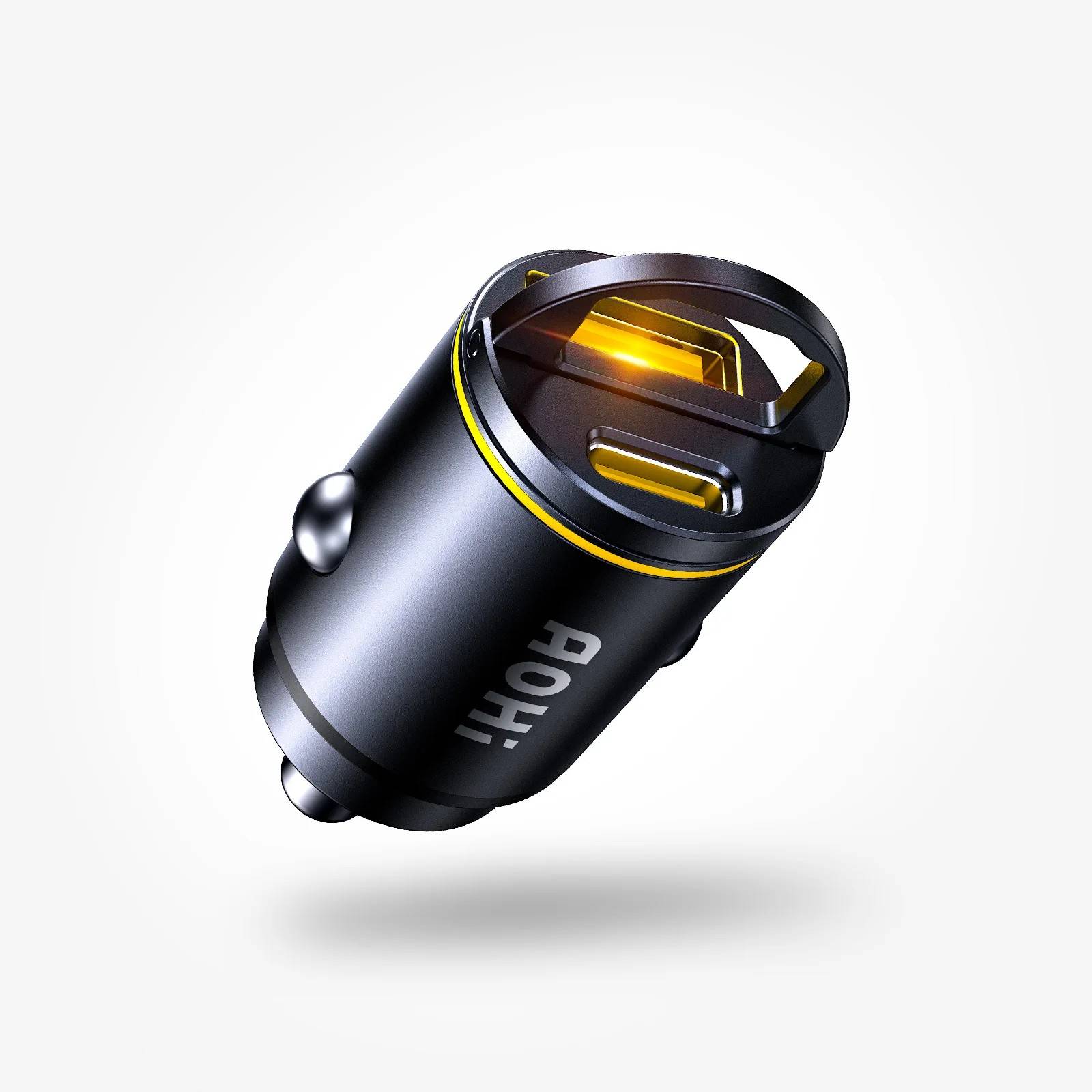 Carregador Automotivo 45W AOHI: Turbo para Seus Dispositivos!