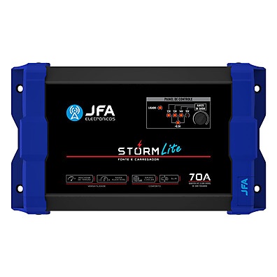 Carregador Automotivo 70A Storm Lite: Potência e Bivolt!