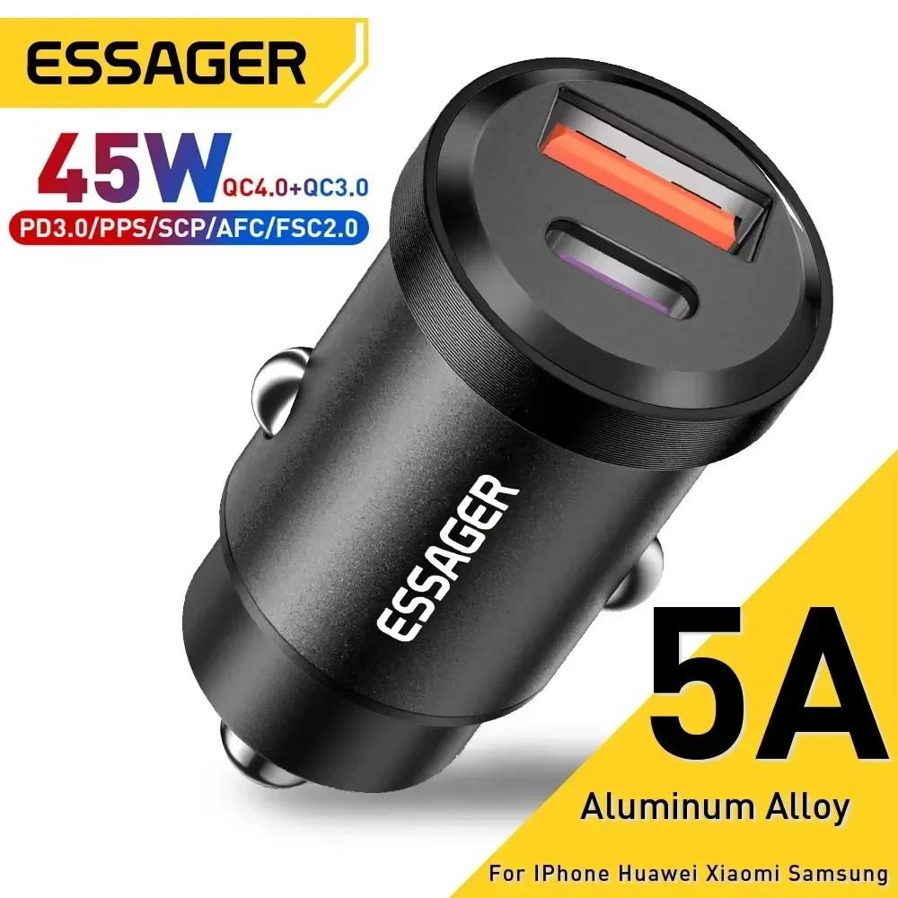 Carregador Automotivo Essager 45W: Turbo!