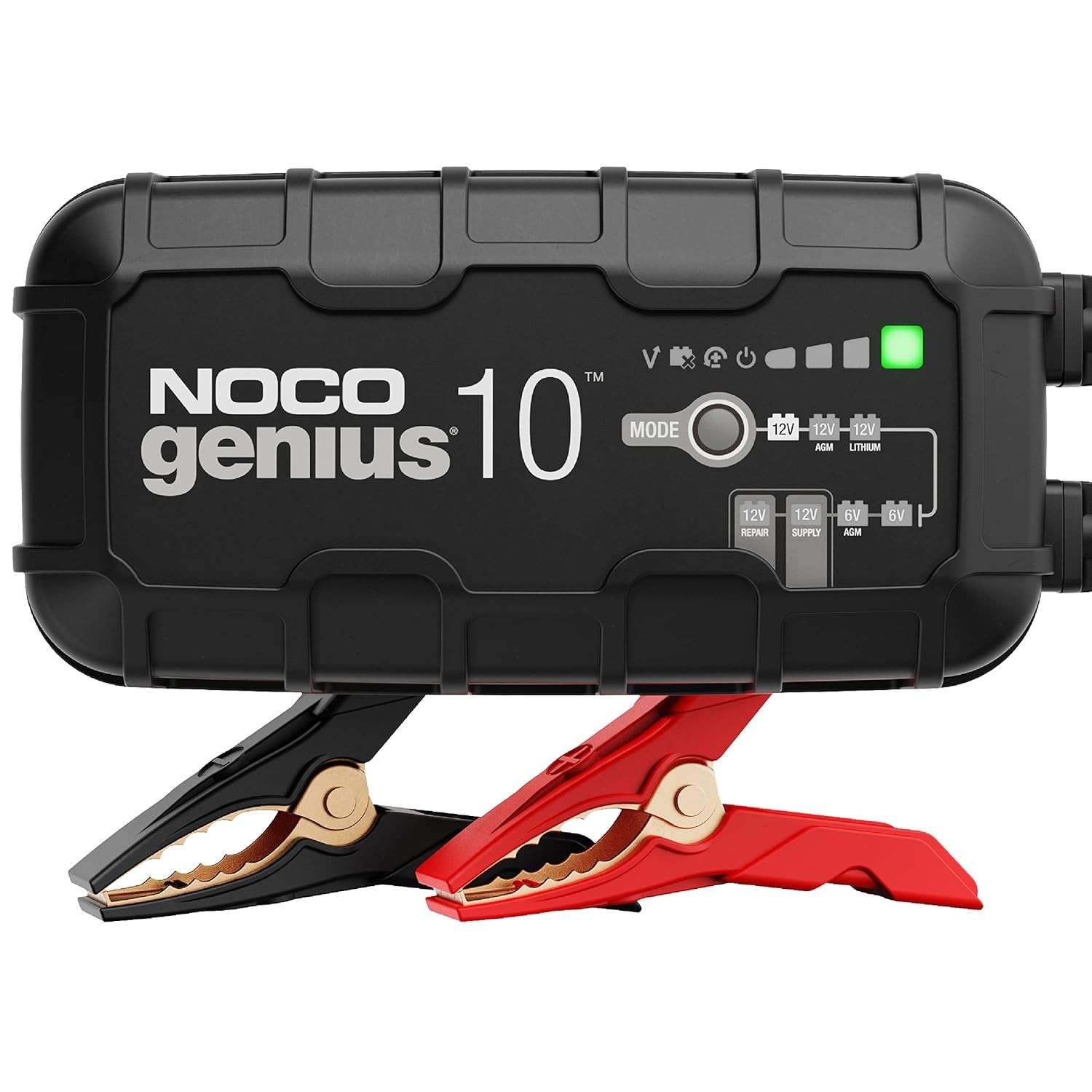 Carregador Inteligente NOCO 10A Automático: Revitalize Baterias 6V/12V