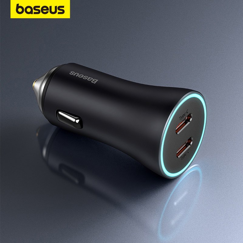 Carregador de Carro Baseus 40W: Carga Turbo!