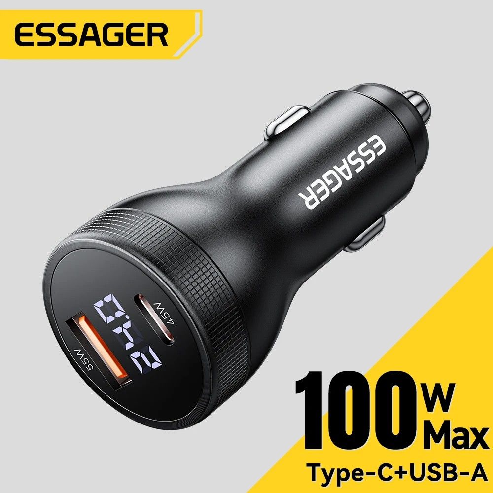 Carregador Essager 100W: Turbo para seu Celular!
