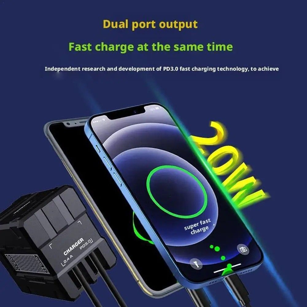 Carregador GaN 200W: Potência e Portabilidade