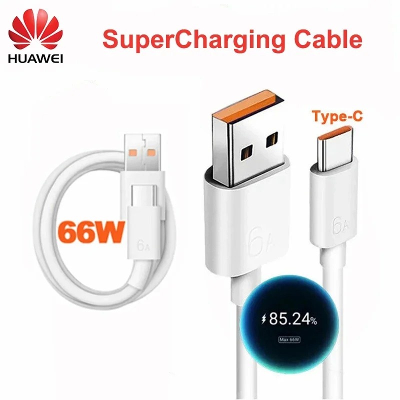 Carregador Huawei 66W SuperCharge: Velocidade Incrível!