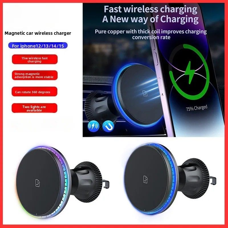 Carregador Magnético Wireless para iPhone