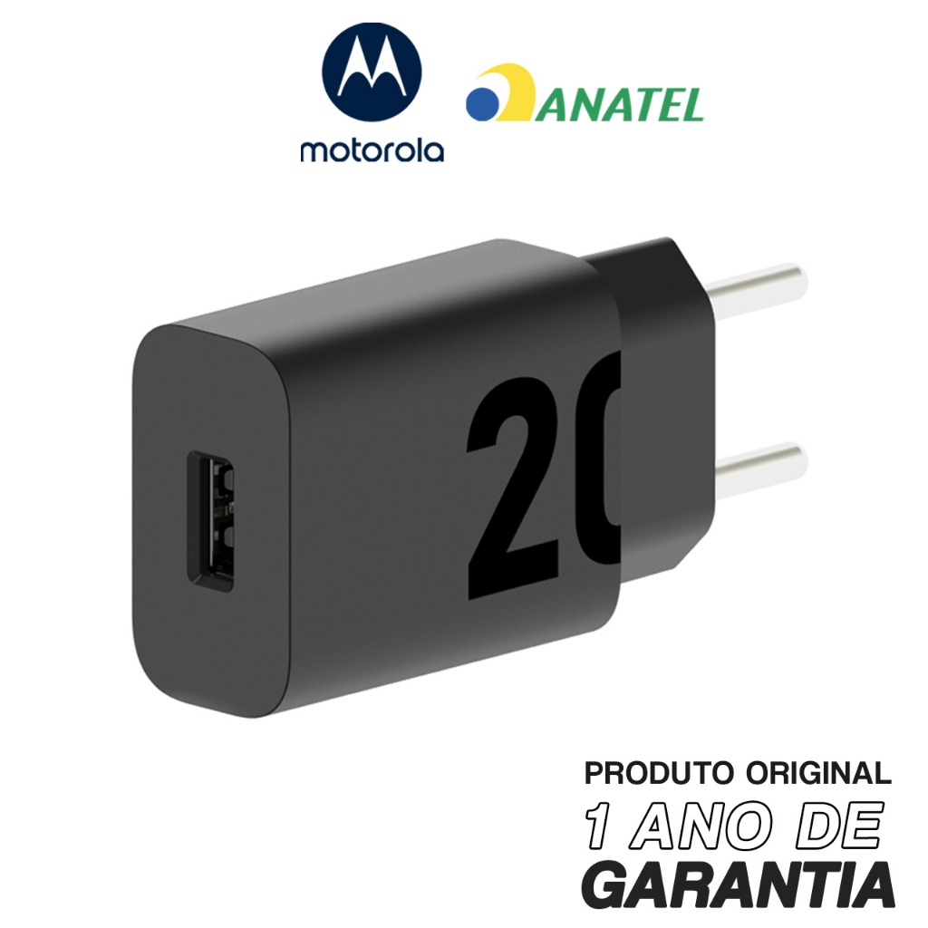 Carregador Motorola Turbo Power 20W: Carregamento Rápido e Seguro