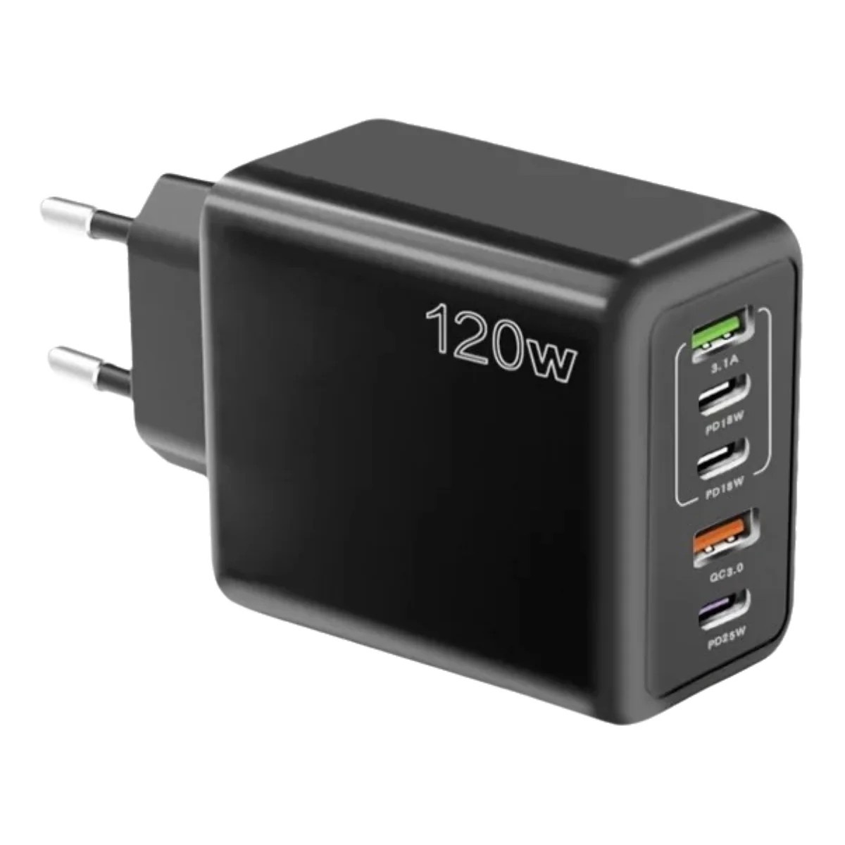 Carregador Rápido 120W USB PD: Power Up Seu Mundo!