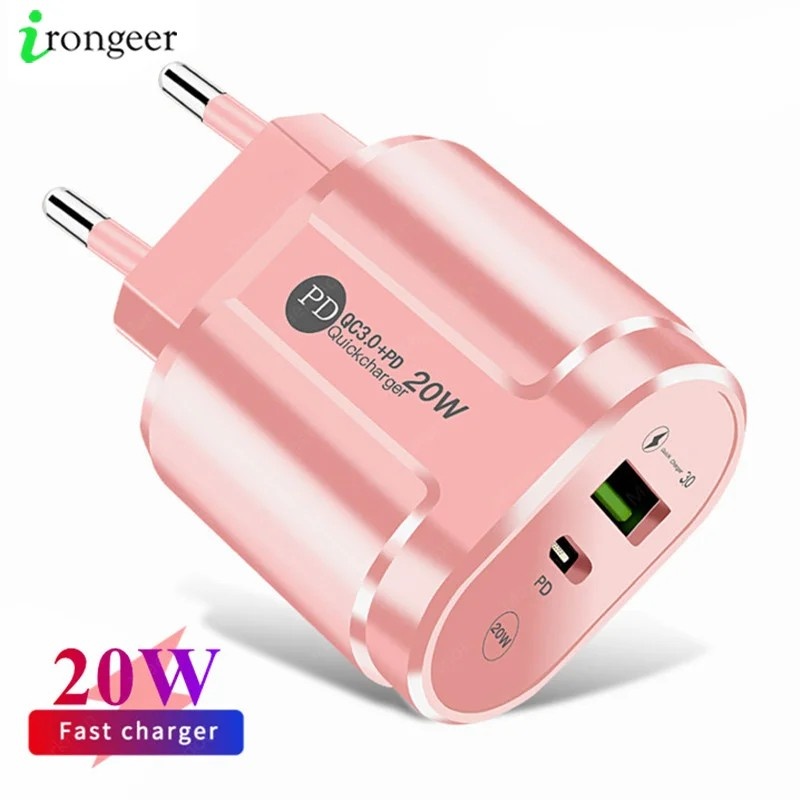 Carregador Rápido USB-C 20W: Power Delivery e QC 3.0