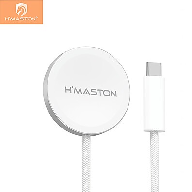 Carregador Relógio Magnético H'maston YD12-B: Rápido e Portátil